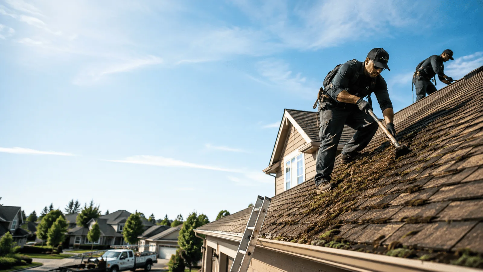 Roof Moss Removal in Center, NE near me